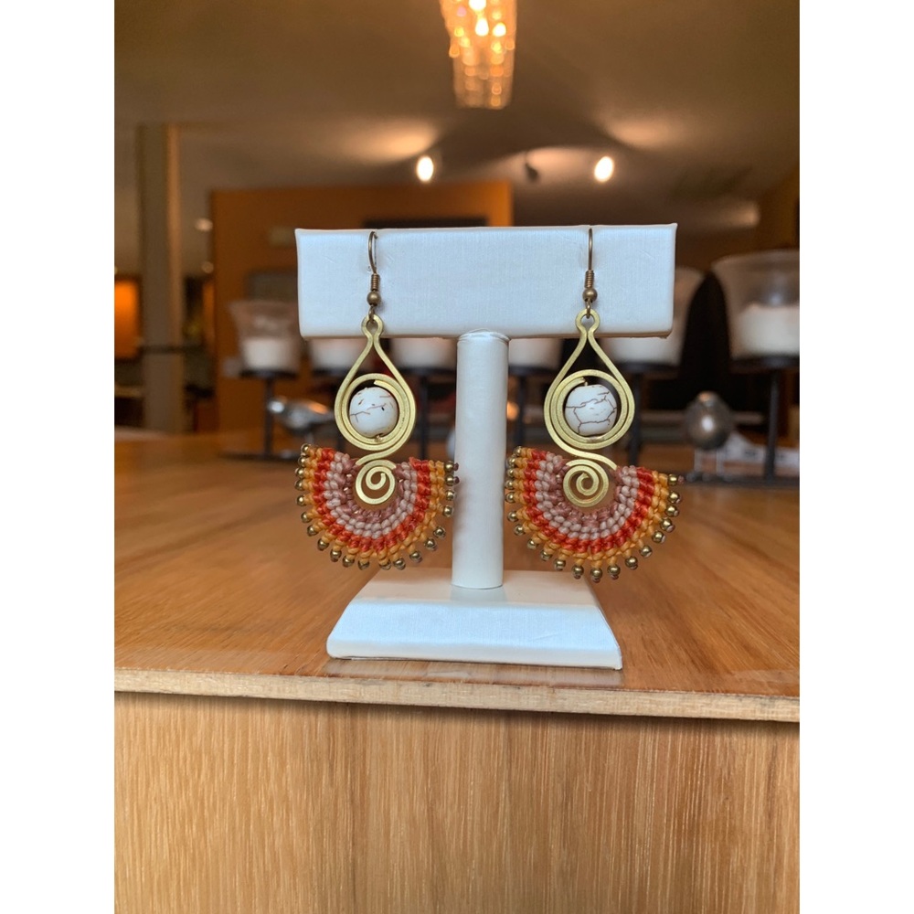 Thai Macrame Earrings